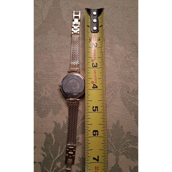 Anne Klein Crystal Women\'s Quartz Gold-Tone Watch AK/1906BKGB Not Working main image 8